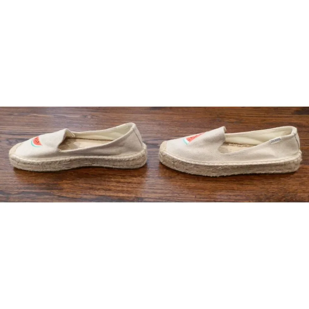 Soludos Watermelon Platform Espadrilles Women's Shoes Size 8 NEW